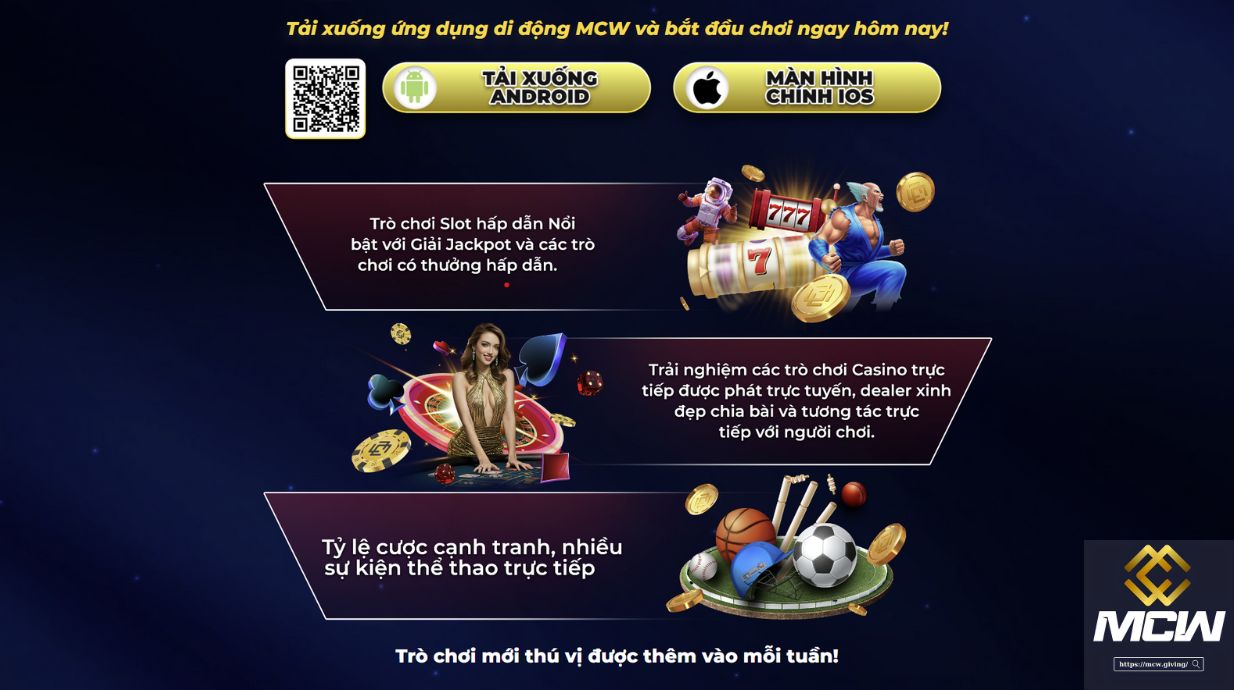 Hướng dẫn tải app MCW cho mọi hệ điều hành